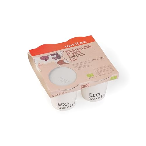 Veritas Yogur con coco 4x125g Ecológico