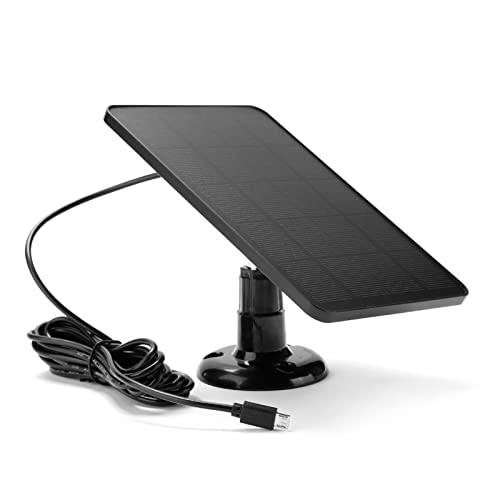 Outdoor Waterproof 10W Solar Panel Charger for Home Security Camera Monitor Solar Cells Powered Charger Power Systems