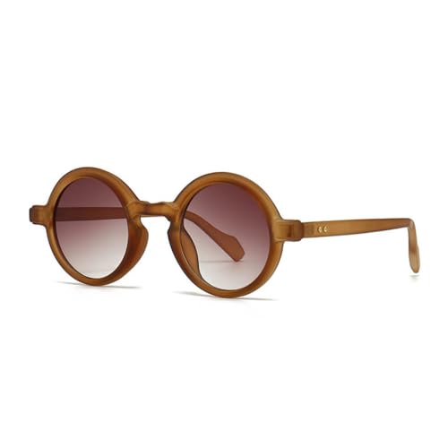 Lunettes de soleil rondes pour femmes idéales en terrasse ou plage