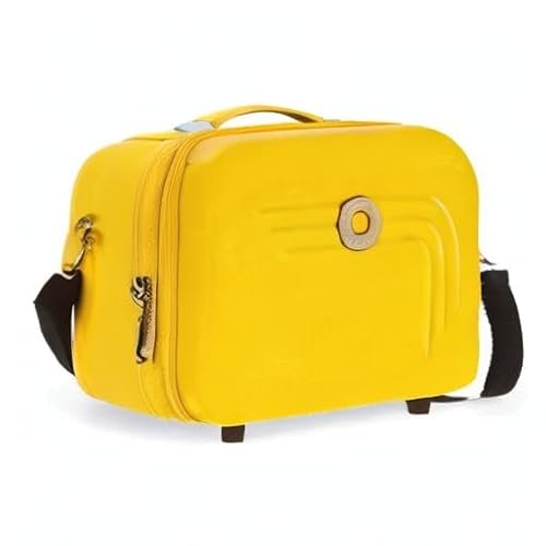 Miniatura 6 de Movom Riga, Neceser Abs Adaptable Unisex Adulto, Amarillo Yellow , Media