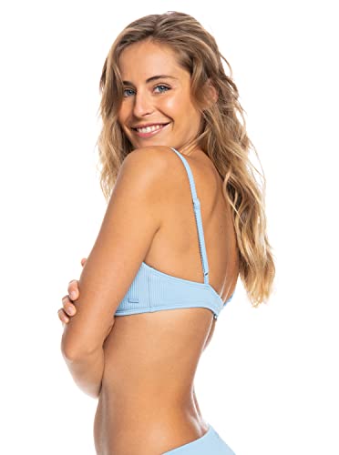 Haut de bikini triangle Roxy Love Rib matière côtelée premium