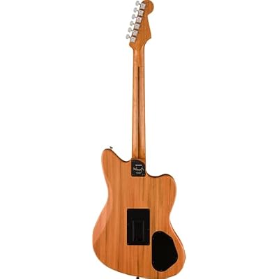 Fender Acoustasonic Player Jazzmaster Acoustic Electric Guitar, 2-Color Sunburst, Rosewood Fingerboard, with Gig Bag