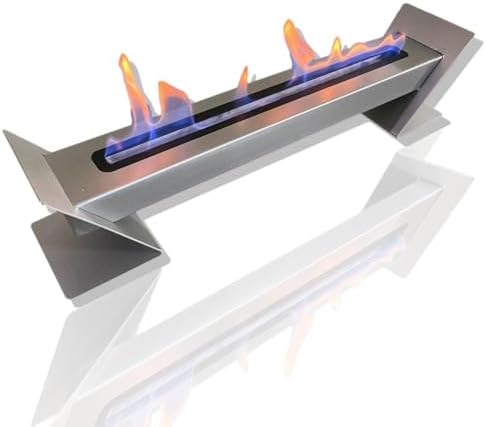 Lareira Ecológica Portátil Prata