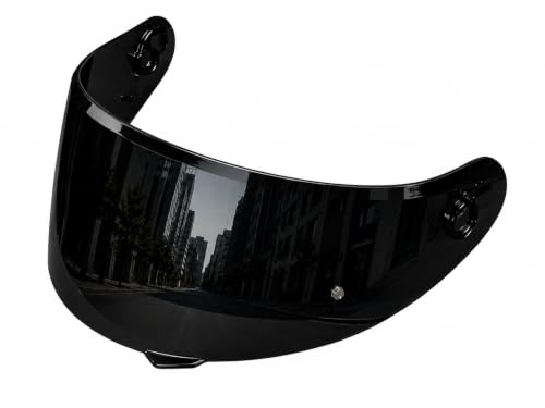 Image of PSLER Shatterproof Helmet Visor for GT Air GT Air 2 Neotec-1,Smoke | Impact-Resistant ,UV400 Protection, Motorcycle Tinted Face Shield Replacement for GT Air GT Air 2 Neotec-1 CNS-1 TC-5 TC-9