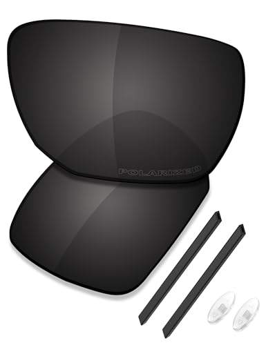 Image of SAUCER Premium Replacement Lenses & Rubber Kits for Oakley Ejector OO4142 | UV400 Protection, Anti-Scratch, Precise Fit
