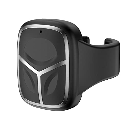 Télécommande au Doigt | Anneaux de télécommande sans Fil | Anneaux de défilement Rechargeables pour Tourner Les Pages Prendre des Photos avec 1 Touche, Pause Aime, Contrôler Les Ordinateurs à Lidcom