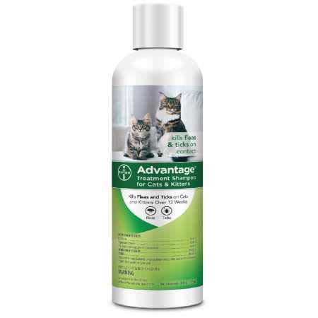 Bayer Advantage Treatment Shampoo for Cats (8 oz)