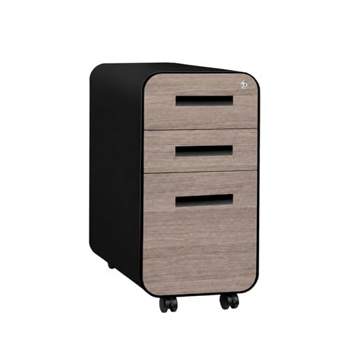 Laura Davidson Slim 3-Drawer Mobile File Cabinet