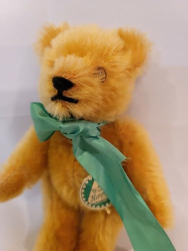 Generic HERMANN Mohair Jointed Teddy Bear w/Tag COBURG Germany Ploschtiere 7''