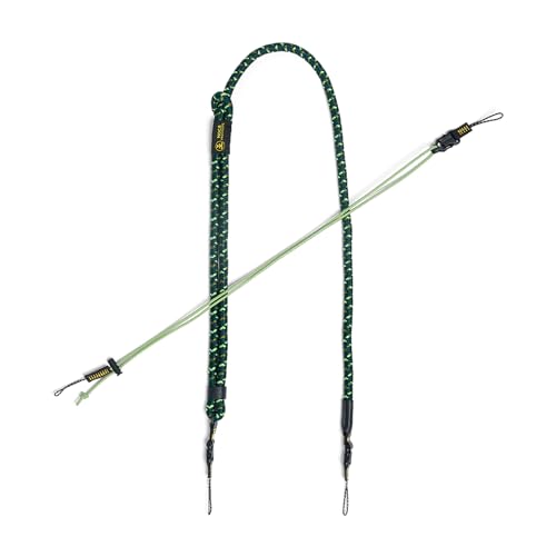 Nocs Provisions NocLoc Approach Neck Strap for Binocular/Camera Carry Accessory for Active Hiking & Sightseeing - Backwoods Green