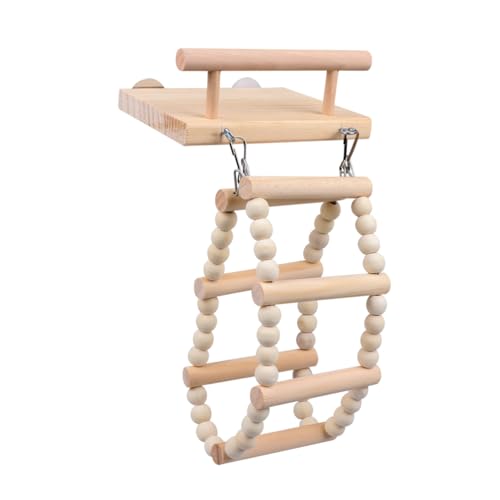 SUPVOX 1個 オウムのかみ傷のおもちゃ 鳥の採餌おもちゃ オウムのおもちゃ 鳥の水やり器 オウムのパズルおもちゃ オカメインコのおもちゃ オウムのおやつ ハムスタープラットフォーム 竹