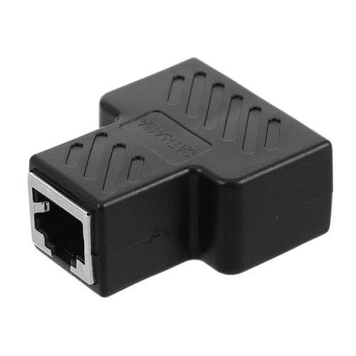 FONDOTIN Ethernet Splitter Network Adapter with Dual Ports Cable Splitters for Home Office Seamless Device Connection and Network Expansion Performance for Multiple Devices