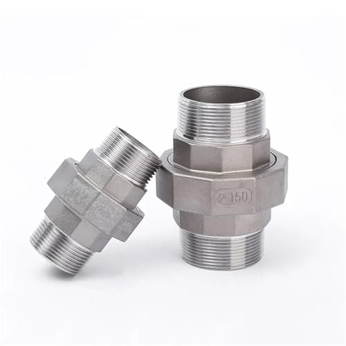 Unión roscada de acero inoxidable SS304 con rosca de precisión de 1 pulgada 3