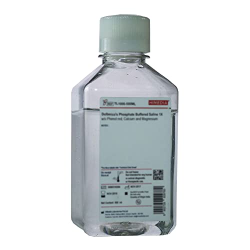 HiMedia Laboratories TL1032-2X500ML Phosphate Buffered Saline, pH 7.2, 10X, 500 mL (Pack of 2)