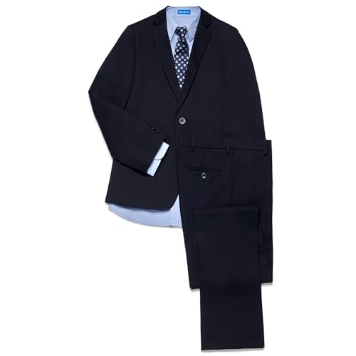 Conjunto de camisa y corbata Haggar para niños ideal para bodas y eventos 2