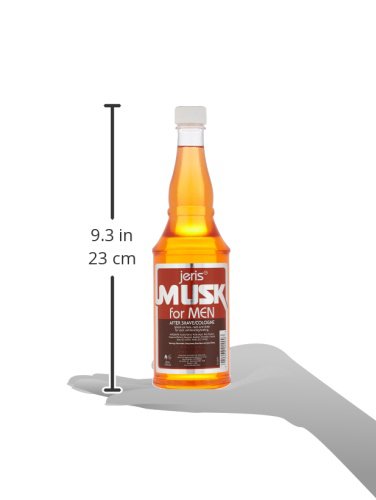 Jeris Musk After Shave Loção / Cologne Professional, 14 fl oz