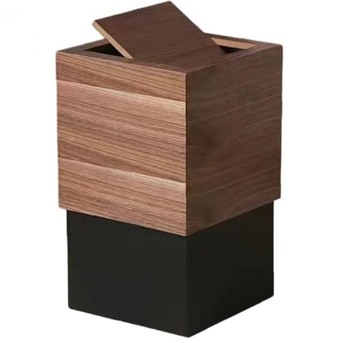 ゴミ箱 蓋付き 木製 キッチン バスルーム 寝室 リビングルーム オフィス 屋外用