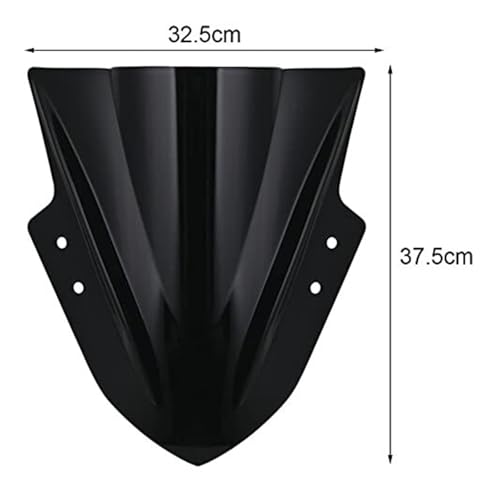 Pare-brise moto d'excellence pour Ninja 300, finition et ajustement parfaits - 3