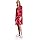 Street One A144441 Robe à Motifs, Rouge Gloire, 38 Femmes