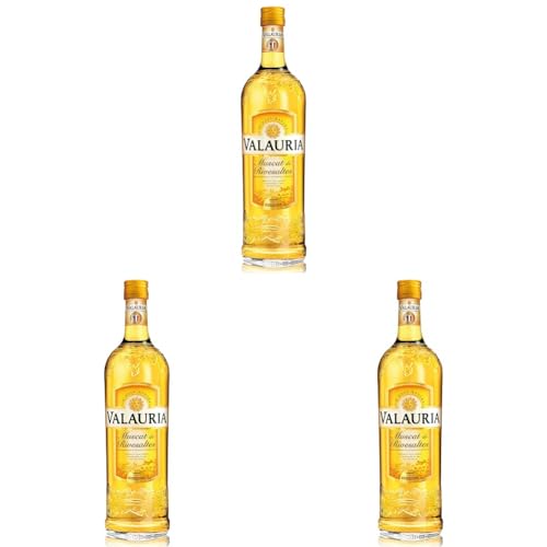 Valauria Vin Doux Muscat De Rivesaltes 1 L (Lot de 3)