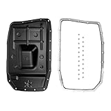 HANGFUSHO 6R80 Transmission Oil Pan Kit with Drain Plug & Aluminum Gasket – Fits Ford Expedition/Lincoln Navigator – Direct Replacement for BR3Z7A194A, 265-854