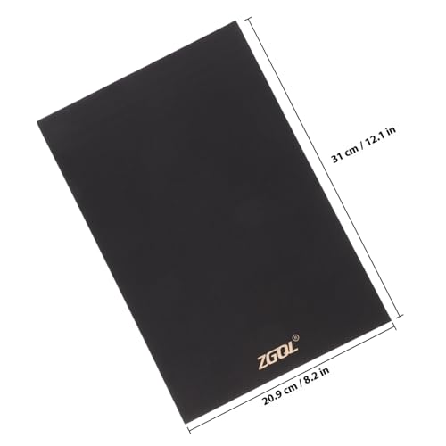 Bloc-notes A4 quadrillé 80 feuilles avec un support rigide - 2
