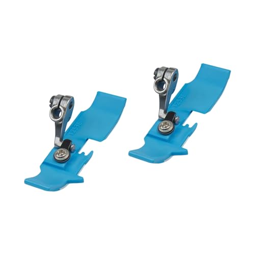 2 Piezas Pie Prensatelas Overlock para Máquina de Coser miniatura 4