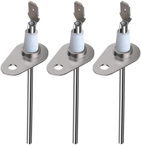 Upgraded Version Furnace Flame Sensor Replacement for Goodman 0130F00010 Fit B1172606 B11726-06 20488501 ACS90453BXA P1257001F P1257007F ACS90703BXA P1257002F P1257008F (3 Pack)