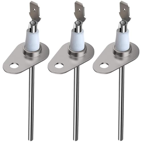 Upgraded Version Furnace Flame Sensor Replacement for Goodman 0130F00010 Fit B1172606 B11726-06 20488501 ACS90453BXA P1257001F P1257007F ACS90703BXA P1257002F P1257008F (3 Pack)