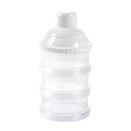 BEBE SUAVE, caja dosificadora para leche en polvo apilable 3 niveles Ø7 x 14 cm