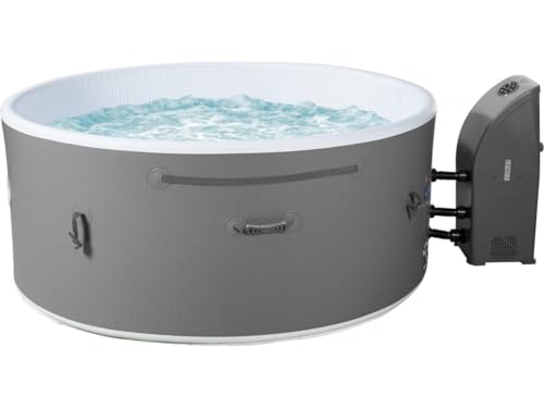 Spa Semi Rigide Venise - 5 Places - Blanc/Gris