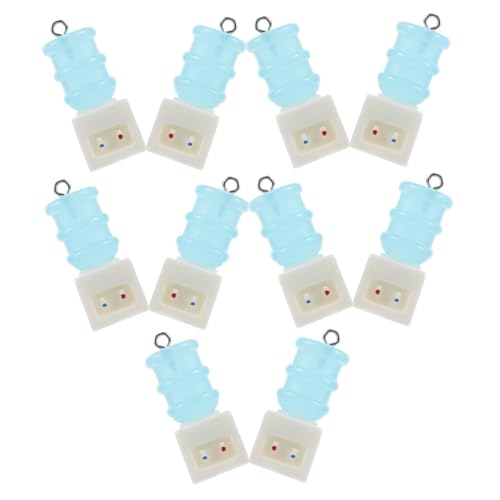 ibasenice 10piezas Colgantes De Mini Dispensador De Agua Para Manualidades y Joyería Accesorios Para Decoración ibasenice 10piezas Colgantes De Mini Dispensador De Agua Para Manualidades y Joyería Accesorios Para Decoración