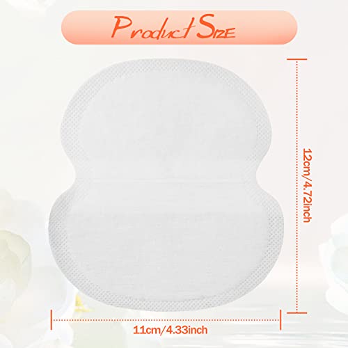 Image of Zhanmai 120 Pcs Underarm Sweat Pads for Women Men Armpit Disposable Non Visible Unflavored Sweat Pads Comfortable Adhesive Dress Shields Armpit Protection Guards