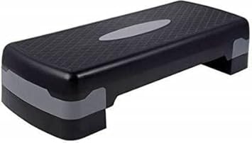 Sport Adjustable Exercise Equipment Step Platform for Sports & Fitness Stepper (Black) | Style 35