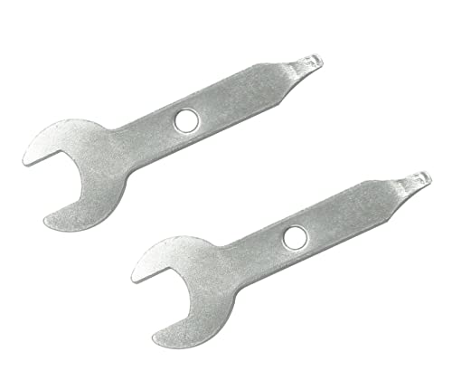 Tolxh Pack of 2#2610930692 Collet Wrench for Rotary Tool 3/8 Inch Collet Wrench Key 9.5mm Nut Spanner Replacement Part NEW for Dremel