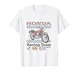 Honda Powersports Vintage CB750 Racing Team Checkered T-Shirt