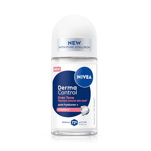 NIVEA Derma Control Even Tone Underarm Deo Roll-On for Women | Sm...