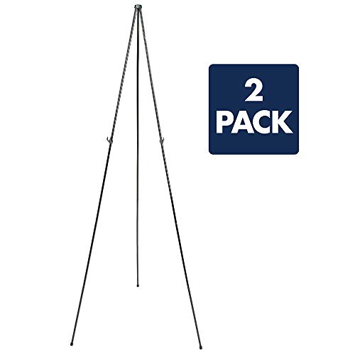 Quartet Chevalet, instantané Pied, 160 cm, prend en charge 2,3 kilogram, Base de trépied 2 Pack