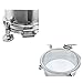 INTSUPERMAI Stainless Steel Pressure Sanitary Manhole Cover Tank Circular Round Manway Door 300mm