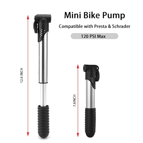 Bike Tire Repair kit with Bike Bag, Bike Tool Kit with Multitool Mini Bike Pump and Tire Levers for Cyclists on Race or Cycling Adventure(Fashsion) - Thumbnail 2