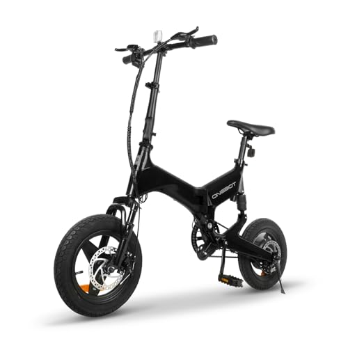 ONEBOT Fat Tire Electric Bike S7F Aviation Magnesium Alloy Folding Electric Bicycle with Pedals 14