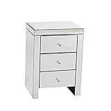 ☛ Diseño - el gabinete se puede utilizar como una mesa ocasional alrededor de su casa o como una mesilla de noche para una lámpara, un libro y otros elementos esenciales a pie de cama.