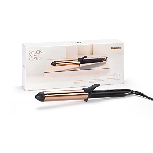 BaByliss Titanium Brilliance Curls - 32mm Hair Curler, for Large Curls and Soft Waves, Titanium Coating, 6 Heat Settings up to 210°C, 2357U - Image 5