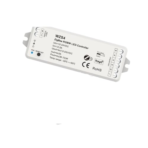 Módulo LED WZS4 de 12V a 36V para cambiar el color de tiras RGB y CCT