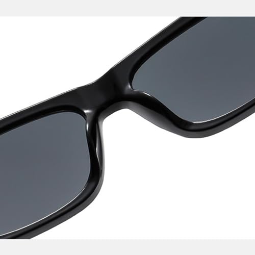 Lunettes de soleil rétro contre les reflets avec style punk multicolore