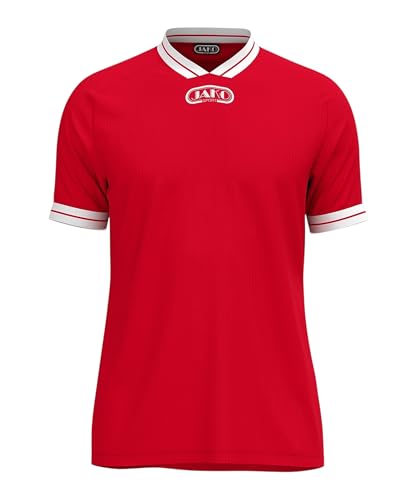 Maillot retro KA Jako rouge XL en textile respirant pour le sport