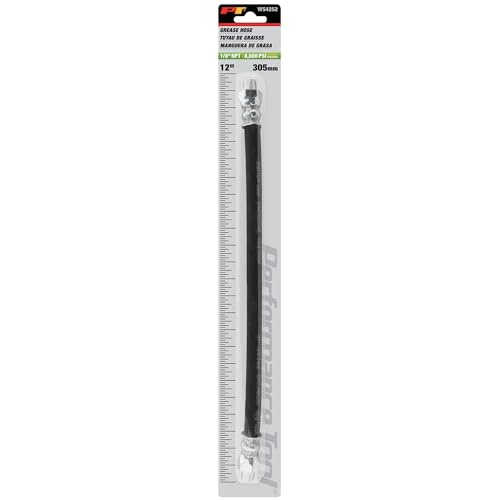 Image of Performance Tool W54252 12-Inch Heavy Duty Flex Grease Gun Hose Extension, 8,000 Working PSI (1 /8-Inch NPT)