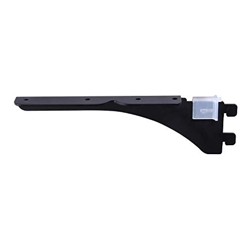 和気産業(Waki Sangyo) 1×4ピラシェル棚受 棚受け金具 1枚入 黒1×4材 2枚用 167mm 左 ピラシェルシリーズ 棚板 収納 壁 WPS008