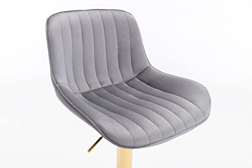 I-Pook Bar Stools Set Of 2 Swivel Adjustable Barstools With Back And Footrest Modern Counter Height Bar Chairs Lift Stools For Kitchen Bistro Pub Dining Room, Navy #TOP5