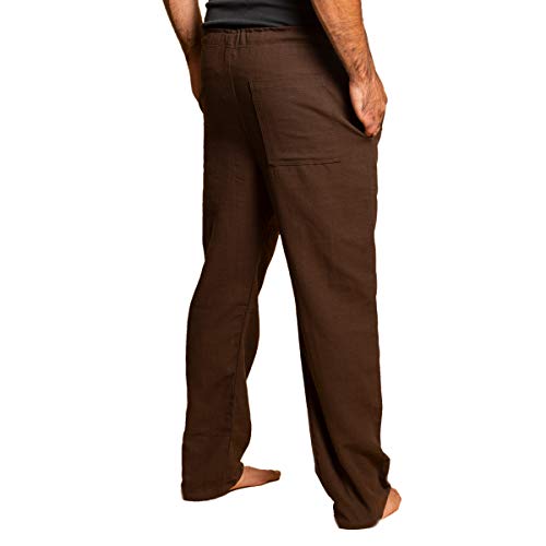PANASIAM Pants,T01 in Brown, XXL